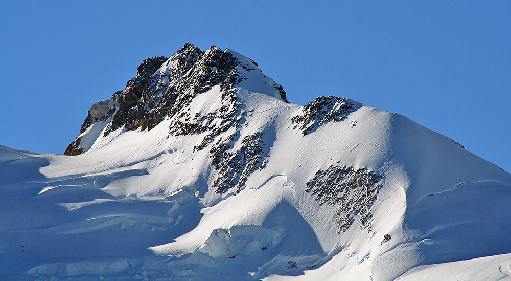 einer der höchsten berge in den alpen; 20 km luftlinie